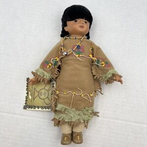 Sandy Dolls Native American Series Graceful Lily Seneca Maiden 1998 12" Tall